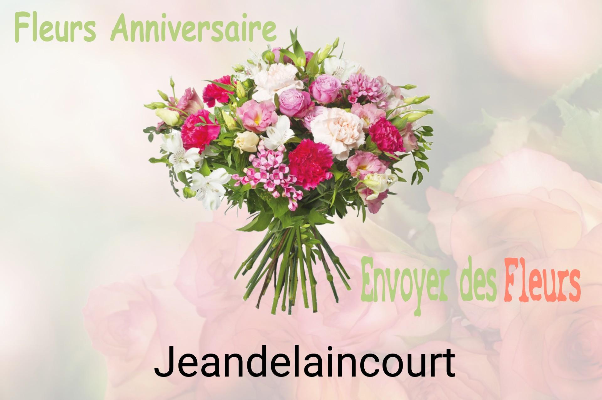 Bouquet de fleurs d’anniversaire livré à Jeandelaincourt