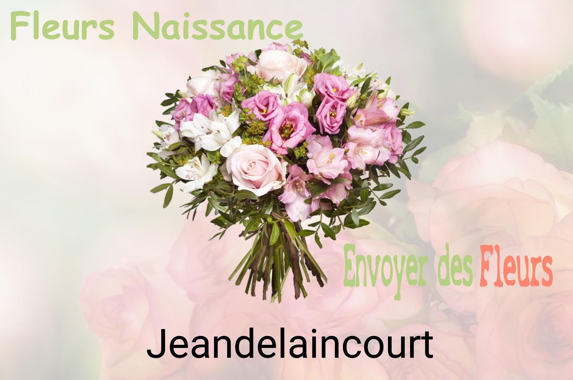 Bouquet de fleurs de naissance livré à Jeandelaincourt